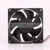 Original Sunon 12V 48V DC 24V 1.20W EC AC 80X80X25MM 8025 8CM châssis convertisseur de fréquence 2 fils MF80252V2-1000C-A99 ventilateur de refroidissement