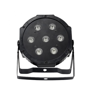 Venta al por Mayor de Luces LED Profesionales de 7 Piezas, 10w, RGBW 4 en 1, de Plástico, para Escenarios - Product Image 1