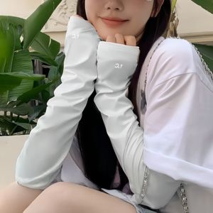 ปลอก<span class=keywords><strong>แขน</strong></span>ผ้าไหมน้ำแข็งป้องกันการถูกยุงกัดการถูกแดดเผาและรอยขีดข่วนจากกิ่งไม้เครื่องมือสำคัญสำหรับงานกลางแจ้งและงานสวน - Product Image 3