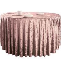 Nappe de table extensible en velours brodé moderne, 100 % polyester, imperméable et anti-taches, jetable, blanc ivoire, pour la maison