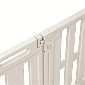 Fabrika Doğrudan Satış Kapalı Alan Köpekler İçin Anti-Atlama Evcil Hayvan Çiti Evcil Hayvan Mobilyası Taşınabilir Oyun Çiti Kapılı Evcil Hayvan Kapıları ve Oyun Alanları - Product Image 2