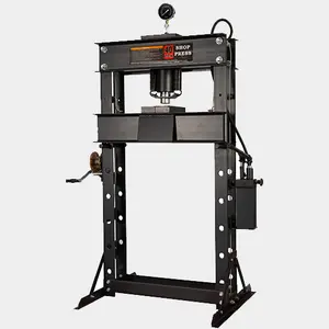 40 Ton hydraulic Shop Press Heavy Duty Steel Plates and H Frame 40T SHOP PRESS WITH GAUGE