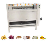 Brosse rouleau fruits de mer nettoyage Machine à laver poulpe crabe moule homard Machine à laver radis blanc brosse Machine à laver