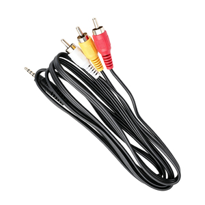 สายสัญญาณเสียงและวิดีโอ RCA 3 ขา แบบ 3.5 มม. ชุบทอง ทองแดงแท้ ป้องกันสัญญาณรบกวน สำหรับกล่องทีวี เครื่องเล่นดีวีดี มีสินค้าในสต็อก - Product Image 6