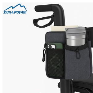 Sac de rangement DuraPower Walker 23x27cm avec poches pour téléphone et gobelet, accessoire d'aide à la mobilité pour personnes âgées - Product Image 1