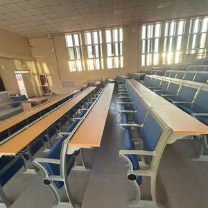 Promoción del fabricante: escritorios y sillas de esponja en aulas universitarias combinados con mesas y sillas escolares - Product Image 2