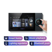 Panneau de commande intelligent pour la maison de 10 pouces Commutateur de minuterie de contrôle central mural Connectivité WiFi Ouvre-rideau intelligent Passerelle Zigbee