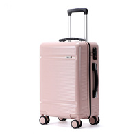 Valise rigide personnalisée en ABS+PC, durable, avec poignée souple, idéale pour le transport en cabine – Offre Spéciale