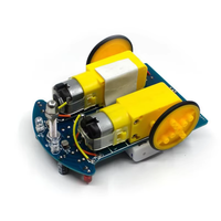 D2-1 DIY 智能汽车套件 Arduino 兼容型寻线机器人底盘组装电子套件，适用于 STEM 教育