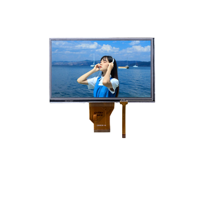 Pantalla LCD <span class=keywords><strong>TFT</strong></span> de 7 pulgadas de alta calidad IPS RGB 40pin 800x480 800NITs Módulo de panel táctil TTL de retroiluminación FPC personalizado - Product Image 4