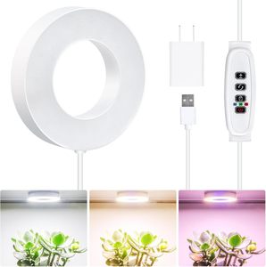 Hình Dạng Vòng Phát Triển Đèn Trần Nhà Máy Phát Triển Ánh Sáng LED Phát Triển Đèn Cho Các Nhà Máy Trong Nhà Thay Đổi Độ Sáng Với Bộ Đếm Thời Gian COB Chip Cho Nở - Product Image 5