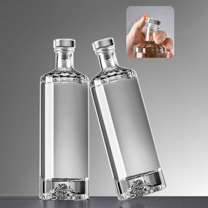 زجاجة فودكا فريدة من نوعها من نوع Tequila Rum مع فلين زجاجي - Product Image 3