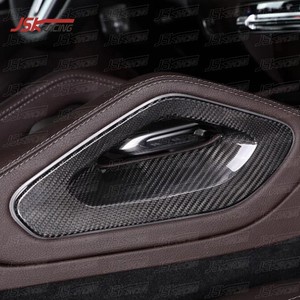 Kits latéraux de console centrale en fibre de carbone pour 2020-2023 Mercedes Benz Gle-Class W167 GLE450 - Product Image 2