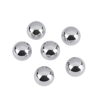 Bolas de Acero Cromadas AISI 10mm 12.7mm 20mm 25mm 30mm 316 de Acero Inoxidable, Bolsa de Plástico + Caja de Cartón + Caja de Madera