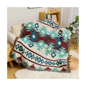 Nordic Style Sofa Tapestry Blankets Towel Full Cover Blanket Outdoor Camping Down Custom Alternative Throw Blanket For Beds