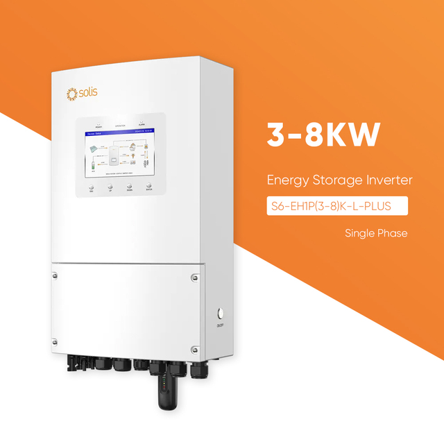 Solis Hybrid Inverter Power Photovoltaic Solar Energy System Home with Must-Have Hybrid Inverter/Solar Onduleur
