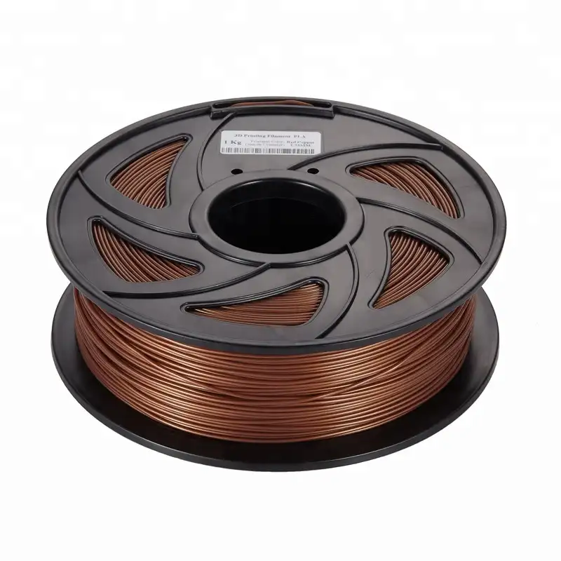 Metalen Eryone Pla Filament Koper 3D Printer Filament Koper Filament 1Kg/Roll 3Mm