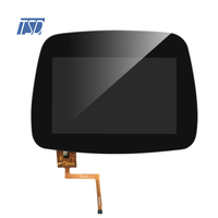 Grado automotriz 1280x768 Resolución 7 ''7 pulgadas IPS MIPI USB I2C Interfaz LCD Pantalla táctil para Scooter EV Bike