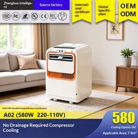 Climatiseur portable certifié SGC, refroidissement uniquement, fréquence fixe 580W, pour Shopify, MOQ 1 unité, dropshipping, breveté