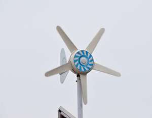 90W mini aérogénérateurs 24v petits aérogénérateurs 12v avec contrôleur intégré, sortie cc petite mini éolienne - Product Image 5