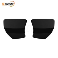 Nouvelle porte-gants intérieur noir brillant durable pour moto, compatible avec Harley Road Glide 2015-2025
