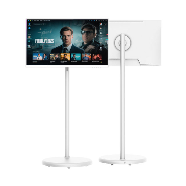 Movable 21.5 27 32 Inch Jcpc Touch Screen Bestie Tv Hd Display Android 12 All in One Smart Mobile Tv Screen