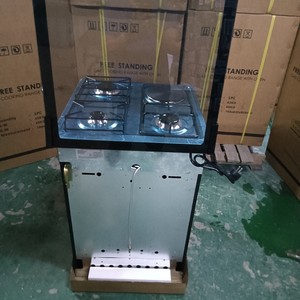 Estufa de Cocina Combinada de 50 cm de Ancho con 3 Quemadores de Gas y 1 Eléctrico, Horno Integrado, Encendido Manual, para Uso en la Cocina - Product Image 3