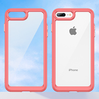 Sac de téléphone portable TPU + PC étanche de haute qualité pour iPhone 8 Plus