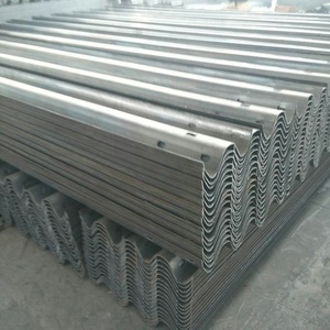 W Kim Loại chùm thrie chùm thép mạ kẽm đường cao tốc bảo vệ tai nạn đường ray để bán đường Hộ Lan Tôn sóng - Product Image 3