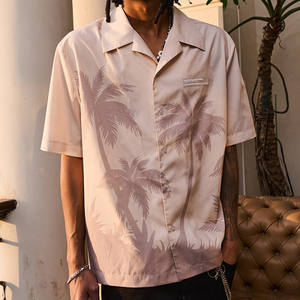 Camisas personalizadas OEM camisa de vacaciones de verano impresión sublimación botón Arriba manga corta hombres camisas Casuales - Product Image 5