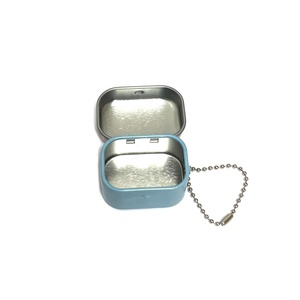 Boîte d'emballage métallique, design personnalisé, petite boîte de rangement pour jouets, boîte en étain personnalisée pour bonbons et sucre avec chaîne - Product Image 5
