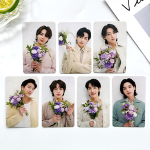 7 unids/set KPOP JungKook V <span class=keywords><strong>Suga</strong></span> 10th Photocards <span class=keywords><strong>Jimin</strong></span> Jin RM J-Hope Selfie Lomo Cards Fans colección postales regalo - Product Image 5