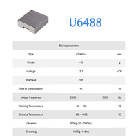 Capteur MEMS IMU de haute précision - Remplacement pour ADIS16488, 10 DoF, ±450 ° Gyroscope, accéléromètre ±16/20g, interface SPI pour drones