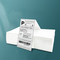 Étiquettes autocollantes en papier imperméable pour impression de codes-barres 4 x 6 pouces, pour la promotion, les épiceries et les supermarchés