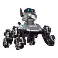 Perro Robot Electrónico, Juguete de Inteligencia Artificial, Perro Robótico Realista, Kits Educativos de Perros Robóticos