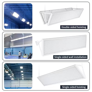 Éclairage LED pour terrain de volley-ball, <span class=keywords><strong>tennis</strong></span> <span class=keywords><strong>et</strong></span> badminton en intérieur, indice de protection IP65, anti-éblouissement, 6000K, lumière du jour, IRC 80, dimensions personnalisées, plafond haut - Product Image 3