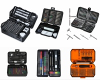 Jeu de tournevis en acier au carbone 115-en-1 pour la réparation et le démontage de téléphones portables, outil manuel multifonctionnel pour la maison