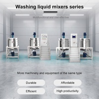 1000L Lavage Liquide Homogénéisation Mélangeur Émulsifiant Ketchup Mayonnaise Production Shampooing Faisant La Machine Cosmétique Émulsifiant