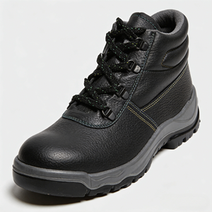 Zapatos de Seguridad con Parte Superior de Cuero y Microfibra, Puntera de Acero, Suela de TPU Antipinchazos, Entresuela Compuesta, Botas de Trabajo Industriales - Product Image 1