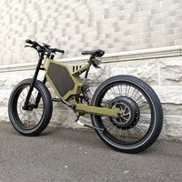 Vélo électrique vintage super puissant pour adulte, vélo électrique enduro de 72V, 5000W, 8000W, 15000W
