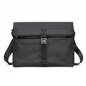 Sac à dos bandoulière unisexe léger et personnalisé, imperméable en Oxford, grande capacité, pour le sport et les voyages, sac de poitrine pratique, style messager - Product Image 2