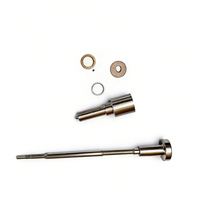 Kit de Reparación de Inyectores 0445110687 con Boquilla DLLA156P2481 y Conjunto de Válvulas F00VC01318, Repuestos para Camiones