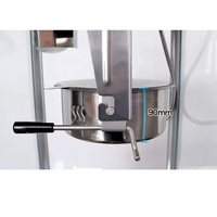 Máquina para hacer palomitas de maíz clásica, máquina para hacer palomitas de maíz, máquinas para hacer palomitas de maíz negras, carrito de palomitas con ruedas