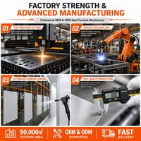 Armoire de rangement modulaire à 3 portes en acier laminé à froid avec serrure à clé pour bureau, école, salle de sport
