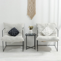 Coussin de Canapé sur Mesure Nordique Isolé Décoratif pour Fenêtre en Baie, Coussin de Dossier Carré en Peluche, Oreiller Lombaire, Coussin d'Assise