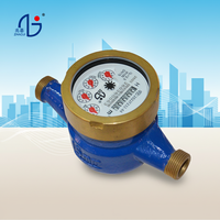 Medidor de Agua Multichorro de Tipo Dial Húmedo DN15 para Filipinas, IP68, Latón, Instalación Horizontal, Clase 2, MAP10 T30, OEM