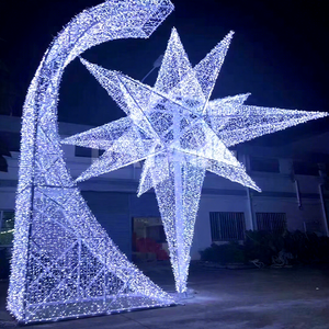 Custom Illuminated Star Motif <b>Light</b> for Events, Resorts, Hotels and Seasonal Outdoor Decorations - Product Image 1
