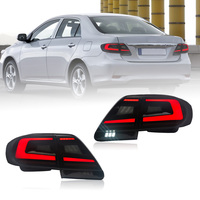 Luces Traseras Modificadas para Automóvil, Animación de Encendido Secuencial, Luces Traseras para Toyota Corolla 2011-2013