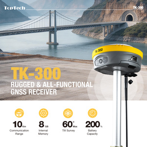 Récepteur GNSS GPS Lite RTK TK300 TopTech Singular, économique, équipement de topographie terrestre, station de base RTK, topographie et cartographie - Product Image 3