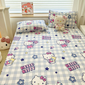Trẻ Em Của Phong Cách 3Pcs Bộ Đồ Giường Thiết Lập Mềm Mại Da Bền Thân Thiện Với Vỏ Gối Dễ Thương Phim Hoạt Hình In 100% Cotton Được Trang Bị Tấm Cho Nhà - Product Image 2
